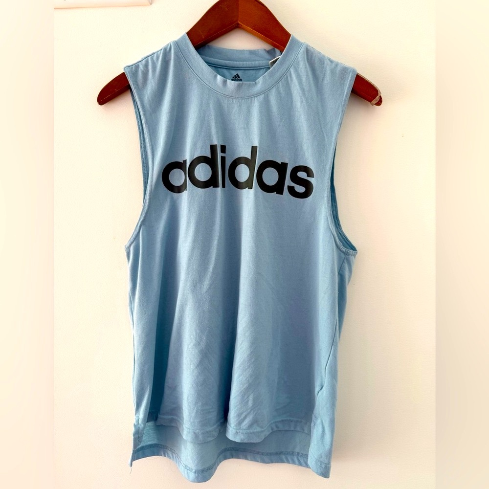 Adidas Tank Top Sleeveless Women Muscle Tee Tank Top Size S